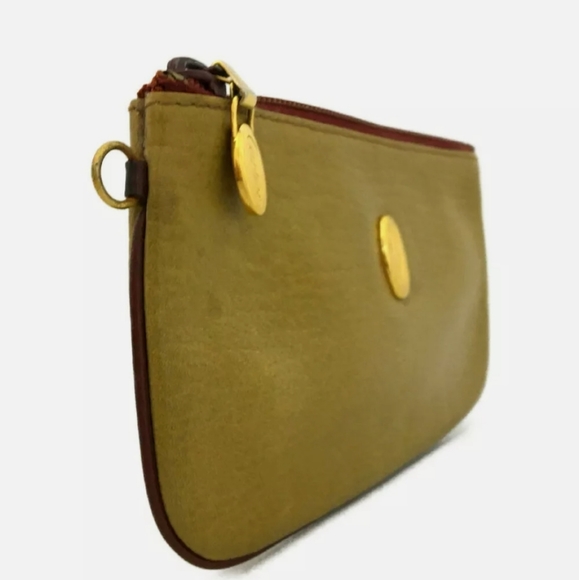 MUST DE CARTIER BEIGE COIN PURSE WALLET /80555 - Picture 3 of 9